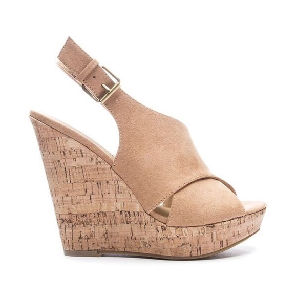 CHINESE LAUNDRY CAMEL MYYA WEDGE - Picture 2 of 7